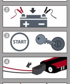 Einhell CE-JS 8 Jump Start on kompakti ja kätevä apukäynnistin ja varavirtalähde