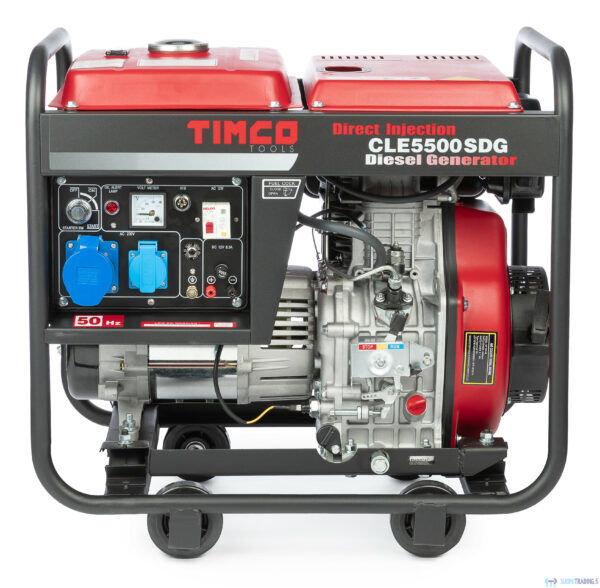 Timco CLE5500SDG 230V diesel aggregaatti