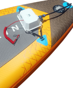 Aqua Marina AMGO 320 SUP-lautasetti Bluedrive S -moottorilla – Sähköavusteinen ilmatäytteinen SUP-lauta varusteineen, 140 kg - Image 4