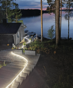 BrightSolar 15 m 22500 lm LED-valokela – Kätevä ja tehokas valonauha kelalla – Työmaavalaisin kelarummussa - Image 3