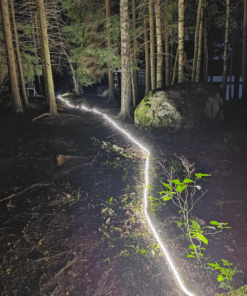 Alternative view of BrightSolar 20 m 30000 lm LED-valokela – Työmaavalaisin kelarummussa – Tehokas ja kestävä valonauha kelalla