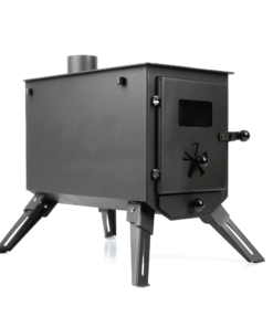 Haghus Bunker kamina 150 Mk II – Monikäyttöinen retki- ja telttasaunakamina, 70 mm piippu, 14,5 kg - Image 13