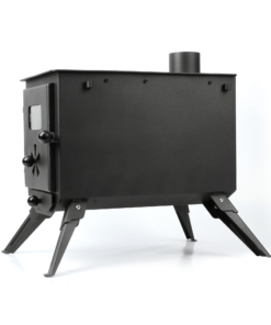 Haghus Bunker kamina 150 Mk II – Monikäyttöinen retki- ja telttasaunakamina, 70 mm piippu, 14,5 kg - Image 11