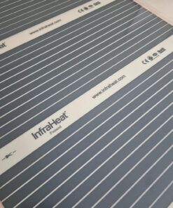 Lattialämmityskalvo Infraheat 90W/m² – Ohut infrapunalämmitys ilman valua laminaatin ja parketin alle tai rossipohjaan ja koolausväliin - Image 5