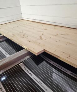 Lattialämmityskalvo Infraheat 90W/m² – Ohut infrapunalämmitys ilman valua laminaatin ja parketin alle tai rossipohjaan ja koolausväliin - Image 3