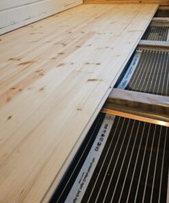 Alternative view of Lattialämmityskalvo Infraheat 90W/m² – Ohut infrapunalämmitys ilman valua laminaatin ja parketin alle tai rossipohjaan ja koolausväliin
