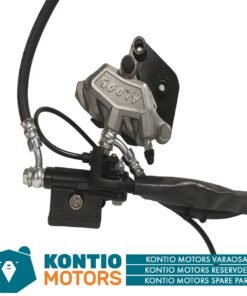 Alternative view of e-Scooter 2.0: Etujarrujärjestelmä