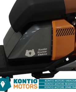 Kruiser Elektra/ Forte: Istuimen alapuoleinen kate vasen, oranssi grafiitti