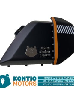 Alternative view of Kruiser Elektra/Forte: Istuimen alapuoleinen kate vasen, musta grafiitti