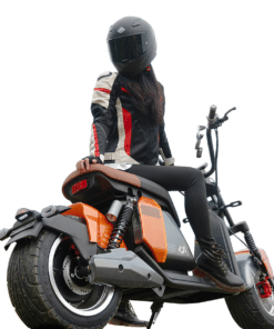 Kruiser Elektra Oranssi-Grafiitti – 1,2 kWh / 1,8 kWh / 2,4 kWh – Sähköskootteri - Image 4