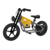 Kelta-harmaa NextGear E-Cruiser Mini+ sähkötasapainopyörä pyöreällä LED-ajovalolla ja 12 tuuman ilmakumirenkailla