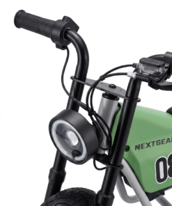 NextGear E-Cruiser Mini+ sähkötasapainopyörä lapsille –Turvallinen ja hauska sähköpotkupyörä pikkumotoristeille moottoriäänillä - 160 W, moottoriäänet,  Makita ja Tmco Dual -18 V akkuyhteensopiva - Image 4