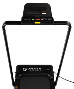 OptiGym M-Pad 2.0 juoksumatto – Innovatiivinen juoksu- ja kävelymatto jalkapohjahieronnalla  – 1–12 km/h, käsituki, max 110 kg - Image 4