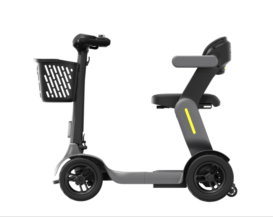 Paiseec S3 kokoontaittuva liikkumisskootteri 500 W – Sähköinen seniorimopo (40 km toimintasäde, MDR-hyväksytty) - Image 5