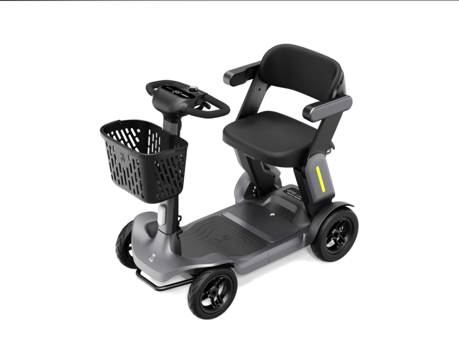Paiseec S3 kokoontaittuva liikkumisskootteri 500 W – Sähköinen seniorimopo (40 km toimintasäde, MDR-hyväksytty) - Image 3