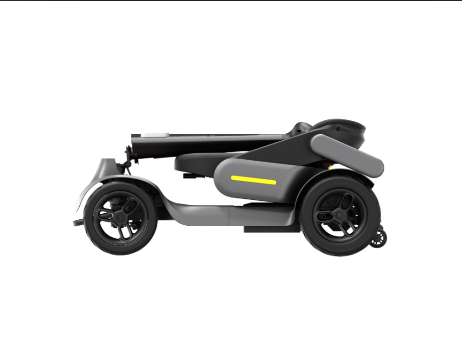 Paiseec S3 kokoontaittuva liikkumisskootteri 500 W – Sähköinen seniorimopo (40 km toimintasäde, MDR-hyväksytty) - Image 2