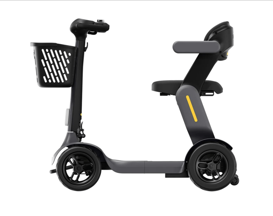 Paiseec S3 kokoontaittuva liikkumisskootteri 500 W – Sähköinen seniorimopo (40 km toimintasäde, MDR-hyväksytty) - Image 4