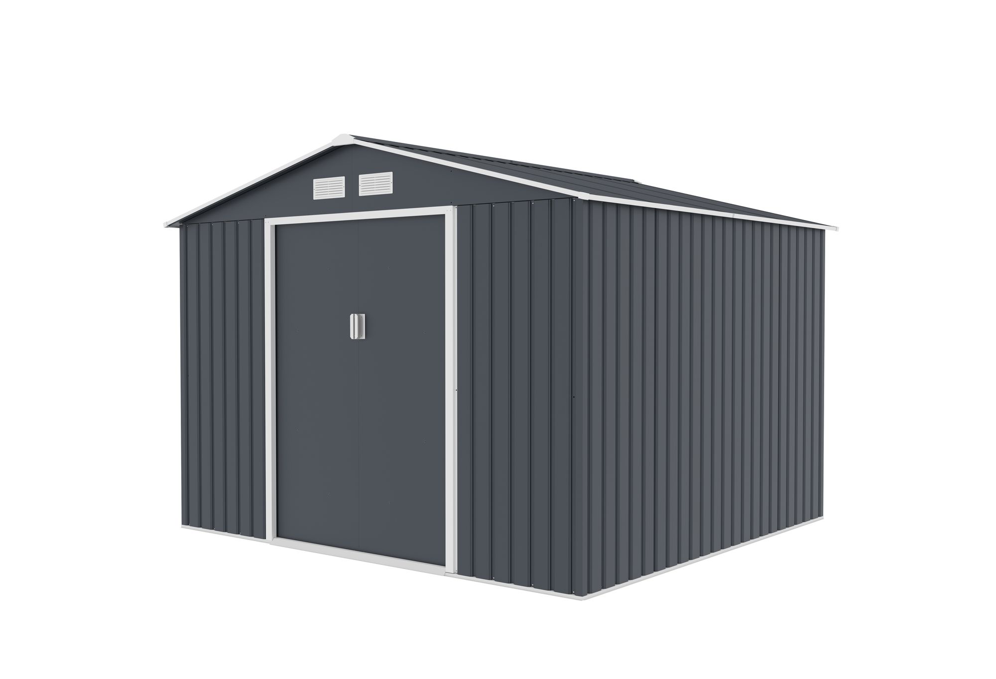 Peltinen pihavarasto 7 m² Sinolily Archer D - Image 3