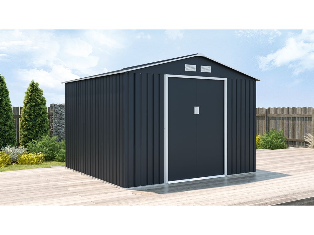 Peltinen pihavarasto 7 m² Sinolily Archer D