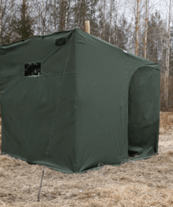 Sawu saunateltta (vihreä) – Palosuojattu telttasauna, tilava ja turvallinen, 3–4 henkilölle (175x200 cm) - Image 3