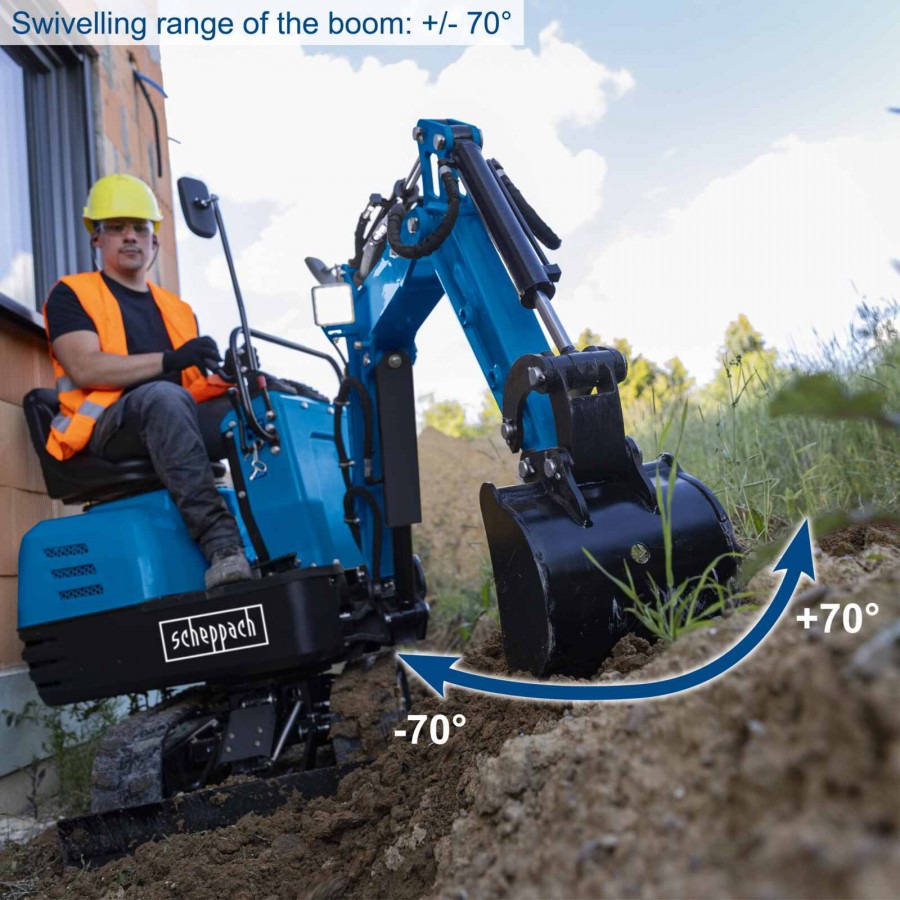 Minikaivuri EXC815 Scheppach - Image 2