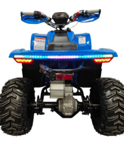 Tao Motor Elf 750 li-ion lasten sähkömönkijä sininen –Turvallinen ja tehokas litiumionimönkijä yli 6-vuotiaille -  1600W / 48V litium, bluetooth-hallinta, tasauspyörästö - Image 4