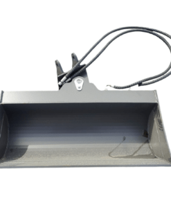 Tiermann 80 cm hydraulinen kallistuva kauha S30/150 – Minikaivurin monikäyttöinen kallistuva luiskakauha, 46 kg - Image 3