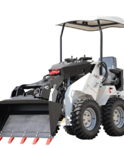 Alternative view of Tiermann Beaver 240 liukuohjattava pienkuormaaja – Kompakti tehopakkaus Avant-yhteensopivuudella, 15 HP 4x4 kuormaaja, 600 kg nostokyky
