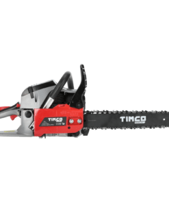 Alternative view of Timco 16"/53 cc moottorisaha – Tehokas tärinävaimennettu polttomoottorisaha Walbro-kaasuttimella ja ketjujarrulla