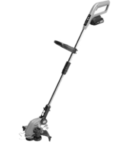 Timco Dual 18 V akkutrimmeri + 2 Ah akku & laturi – Hiiliharjaton siimaleikkuri, Makita LXT -yhteensopiva - Image 4