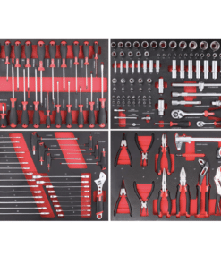 Timco Elite 14 ltk 489-osainen työkaluvaunu työkaluilla – Ammattitason kattava ja laadukas työpöytävaunu - Image 3
