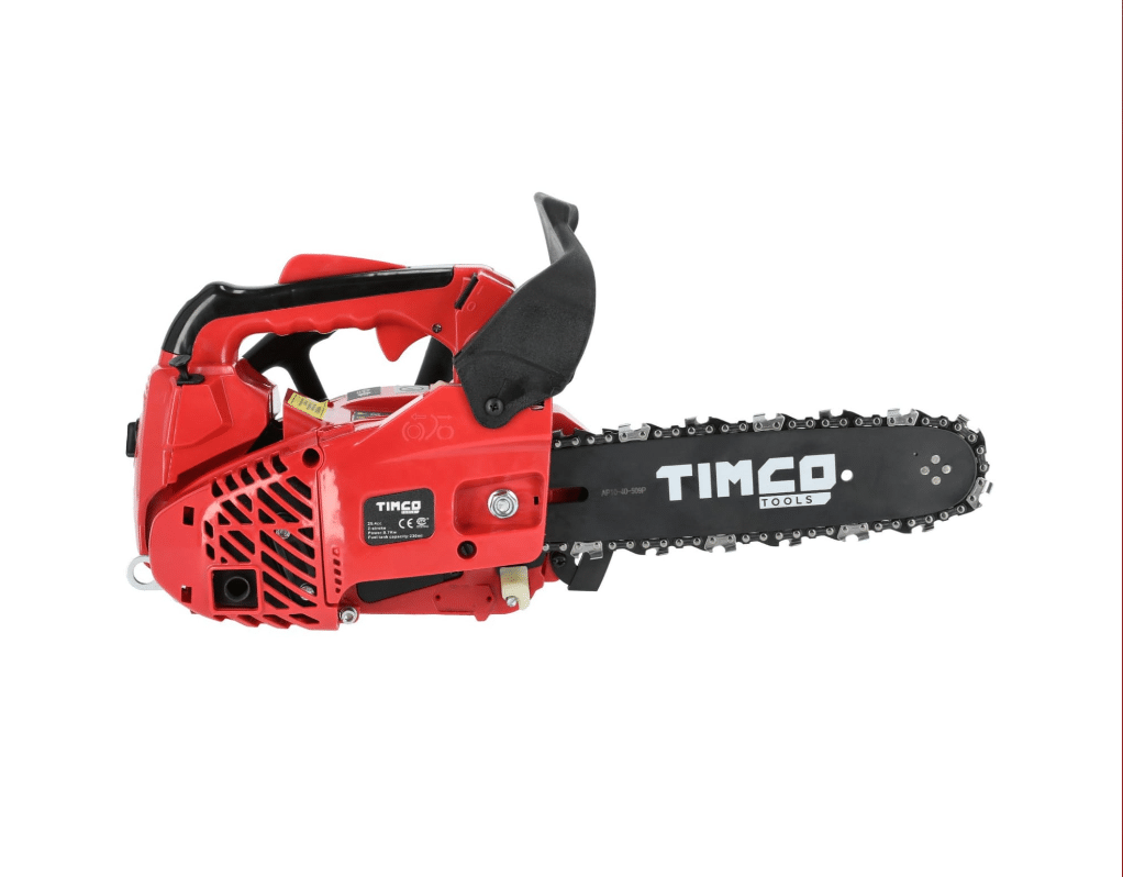Timco Mini 10"/25 cc moottorisaha – Pieni, kevyt ja nääppärä oksasaha Walbro-kaasuttimella - Image 2