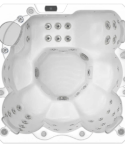 Alternative view of Wellis Prague Life WiFi SCAND ulkoporeallas – Kompakti ja tehokas 6 hengen poreallas, 50 suutinta, WiFi, MyMusic 2.0