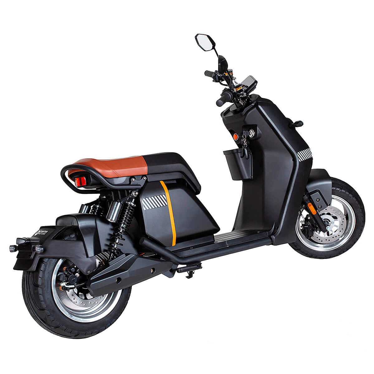 Kontio Motors Kruiser Forte Mopo 45km/h Musta Grafiitti 2,4 kWh – Sähkömopo - Image 3