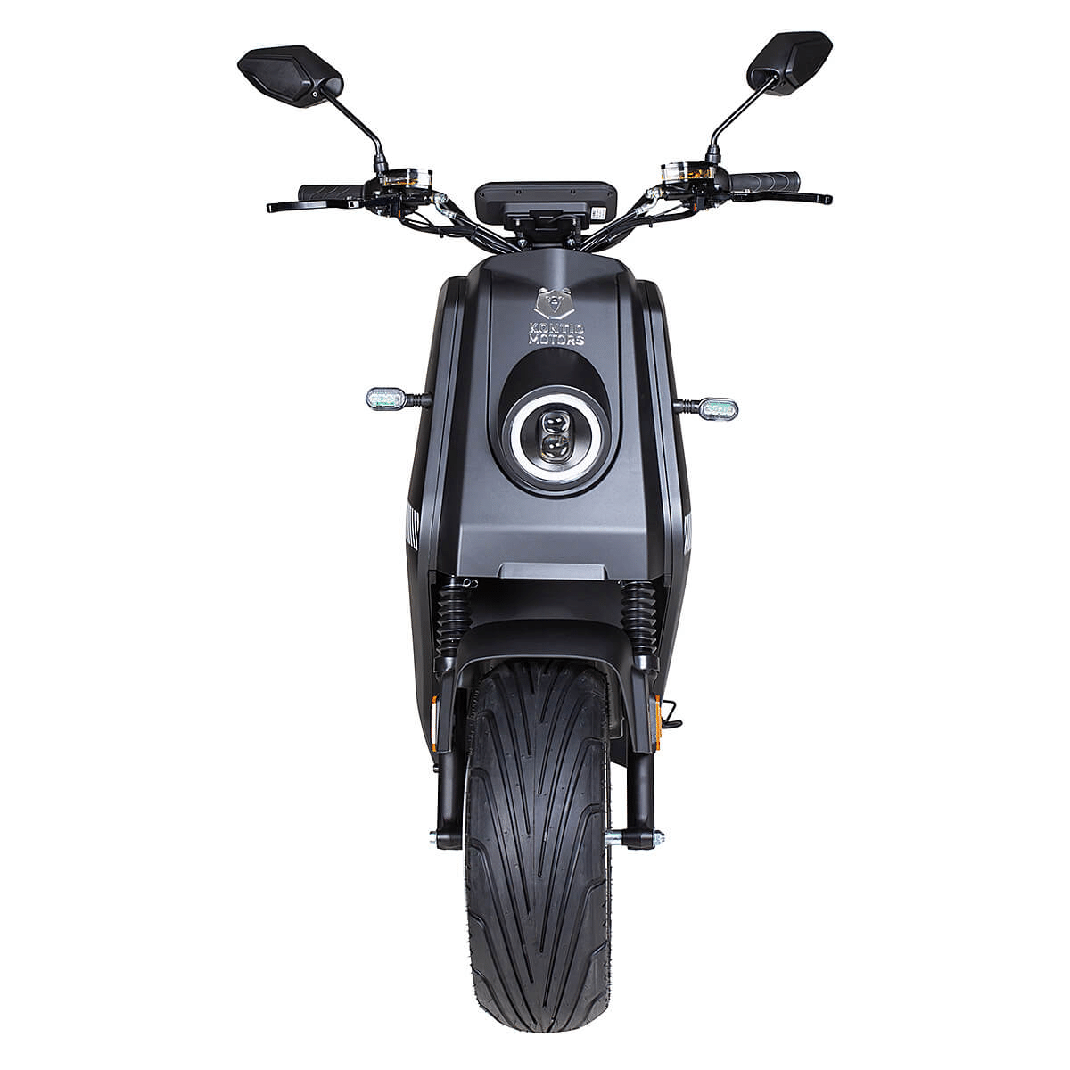 Kontio Motors Kruiser Forte Mopo 45km/h Musta Grafiitti 2,4 kWh – Sähkömopo - Image 4