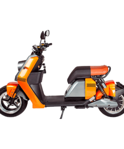Alternative view of Kontio Motors Kruiser Forte Mopo 45km/h Oranssi Grafiitti 1,8 kWh – Sähkömopo