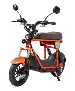 e Manki Orange ruskealla istuimella - Image 11