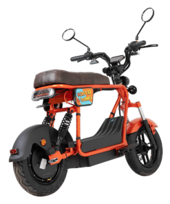 e Manki Orange ruskealla istuimella - Image 3