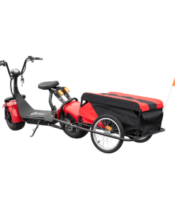 Kontio Motors Tavarankuljetuskärry Kuomulla, Punainen – Kruiser & Premium Pack -yhteensopiva - Image 4